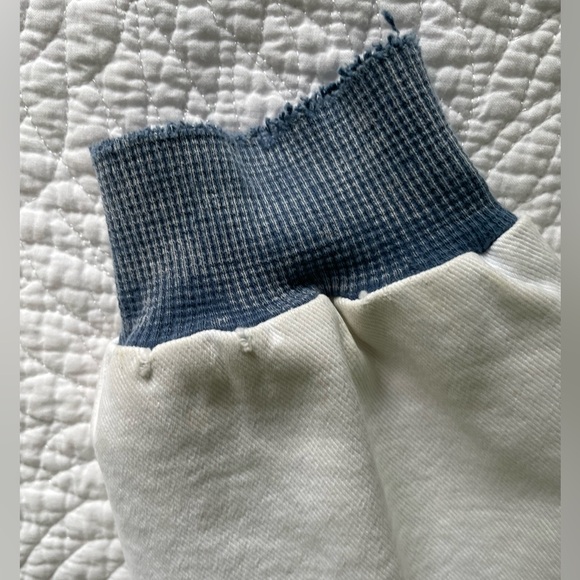 Vintage 1990s Varsity Bomber Style Denim Jacket Mens Medium Womens up to XL - Picture 9 of 13